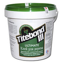 КЛЕЙ СТОЛЯРНЫЙ ДЛЯ ДЕРЕВА TITEBOND III ULTIMATE D4 ПРОМТАРА 1 кг