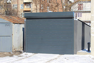 Рулонні ворота (сталевий профіль 76) ТМ HARDWICK (Хардвік) ш3500, в2100, фото 3