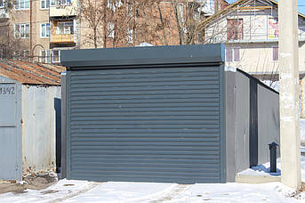 Рулонні ворота (сталевий профіль 76) ТМ HARDWICK (Хардвік) ш3500, в2100, фото 1