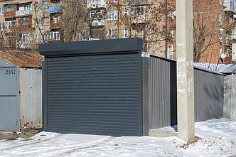 Рулонні ворота (сталевий профіль 76) ТМ HARDWICK (Хардвік) ш3500, в2100, фото 4