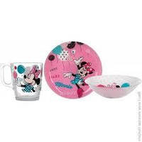 Детский набор Luminarc Disney Party Minnie из 3 предметов L4877