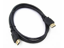 Кабель HDMI 0.7м v1.4 Tcom чорний 