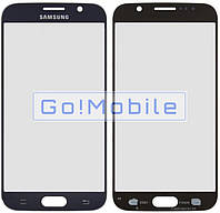 Стекло (для ремонта дисплея) для Samsung S6 (G920) черное