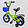 Велосипед дитячий двоколісний 12 зелений Corso G-12042, фото 2