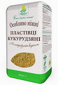 Пластівці Кукурудзяні крафт-пакет не потребують варіння "Особливо Ніжні"  Терра 0,8 кг