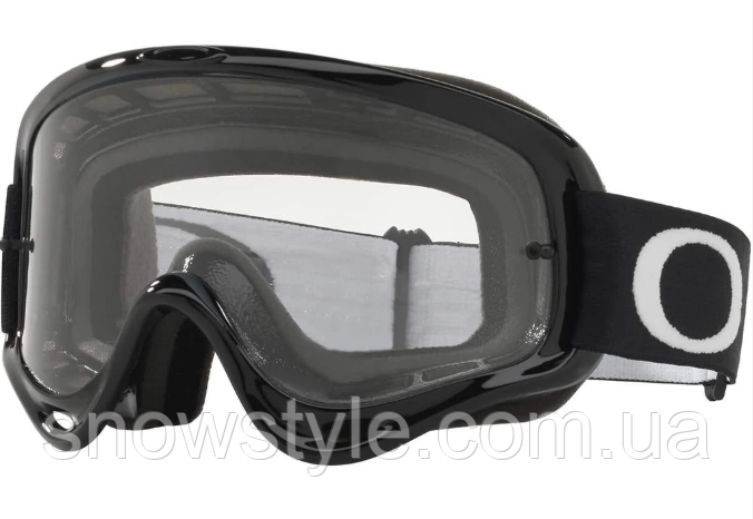 Окуляри маска для мотокросу Oakley O Frame MX Jet Black Лінза Clear