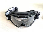 Окуляри маска для мотокросу Oakley O Frame MX Jet Black Лінза Clear, фото 4
