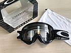 Окуляри маска для мотокросу Oakley O Frame MX Jet Black Лінза Clear, фото 2