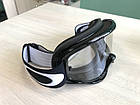 Окуляри маска для мотокросу Oakley O Frame MX Jet Black Лінза Clear, фото 3