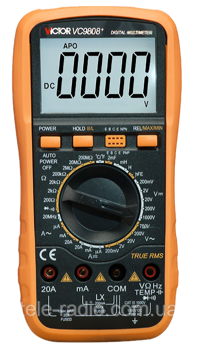 Цифровий мультиметр Victor VC9808+