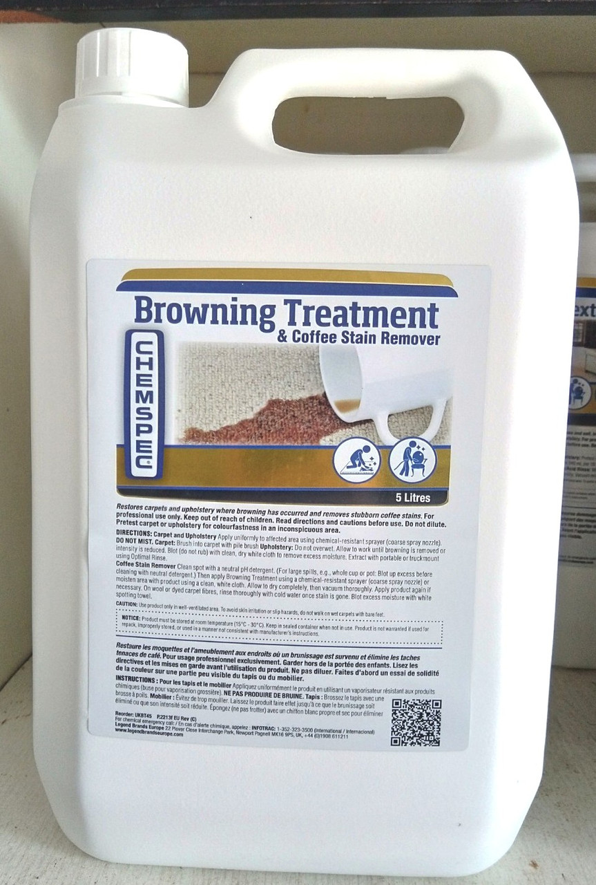 Жидкое средство для выведение коричневых пятен Browning Treatment/Coffee Stain Remover 5 л.