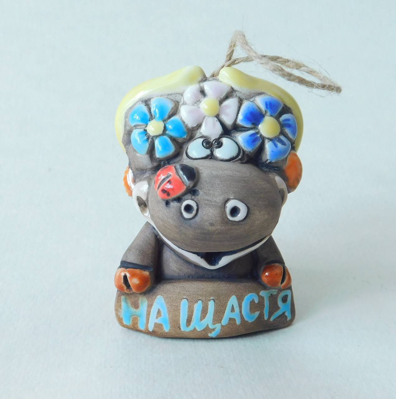 Дзвіночок "Корова - на щастя"