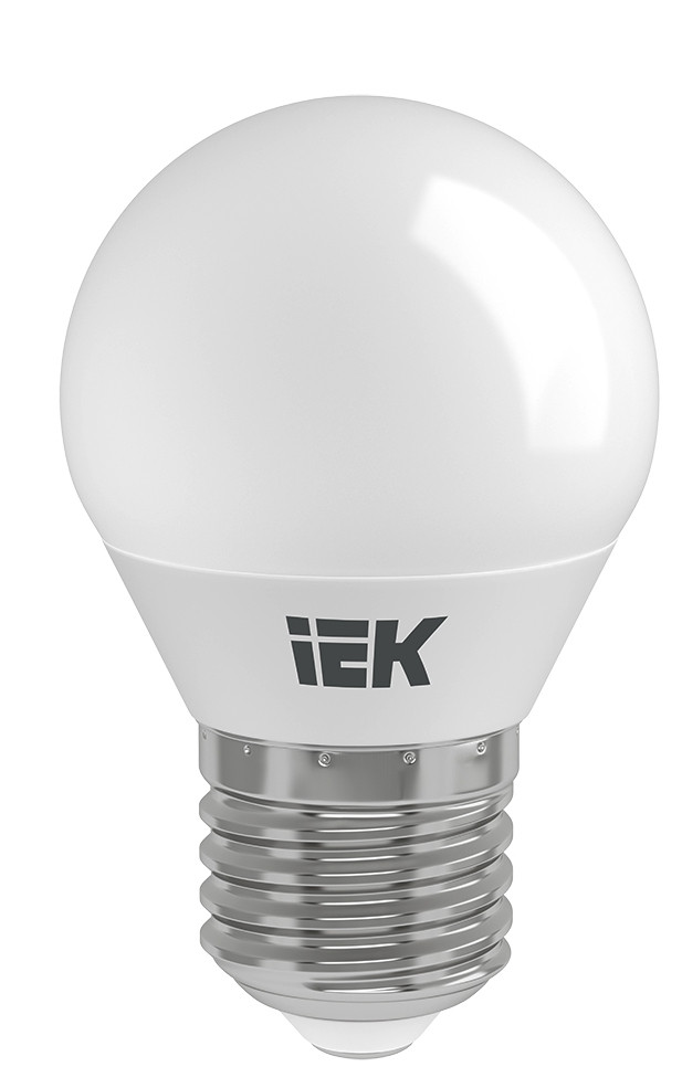 Лампа світлодіодна IEK LLA-G45-6-230-30-E27 Alfa G45 6Вт 3000К Е27 540Лм