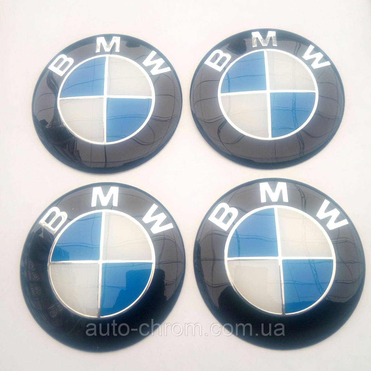 Наклейка опукла на ковпачок диска BMW 78 мм, фото 1