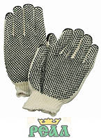 Рукавиці в'язані з ПВХ крапкою з обох сторін, (комплектація до спецодягу під замовлення)