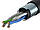 Кабель зв'язку (вита пара) ITK F/UTP кат.5E 2х2х24(0,51 мм)AWG solid LDPE чорний LC3-C5E02-339 (500м), фото 3