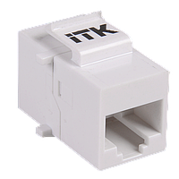 Прохідний адаптер RJ45-RJ45 кат.5e UTP тип Keystone Jack, ITK