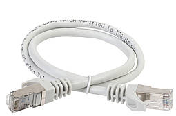 Комутаційний шнур (патч-корд), кат.5Е FTP LSZH, 1м ITK