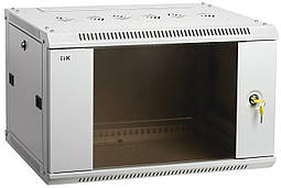 Сірий серверна шафа 19" ITK LWR3-15U64-GF LINEA W 15U 600х450мм