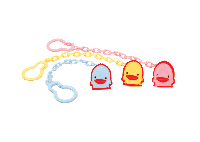 Курносики ланцюжок д/пустушки Каченя 7093