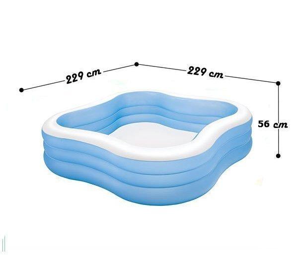 Надувний басейн Intex "Акварена", 57495, 229*56см