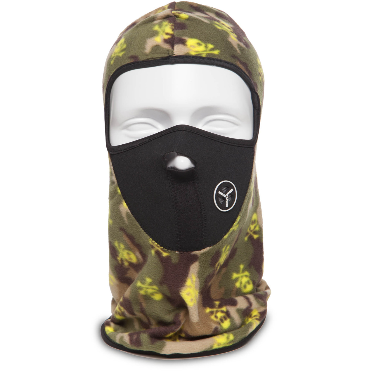 Підшоломник балаклава Фліс MS-0303 (фліс, р-р M, з черепами, камуфляж), фото 1
