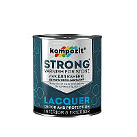 Лак-грунт для каменю 10л STRONG Kompozit прозрачный