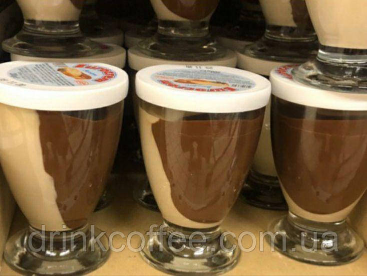 Шоколадний крем Eurocrem Bicokora Crema da Spalmare білий + молочний Італія 200 г, фото 1