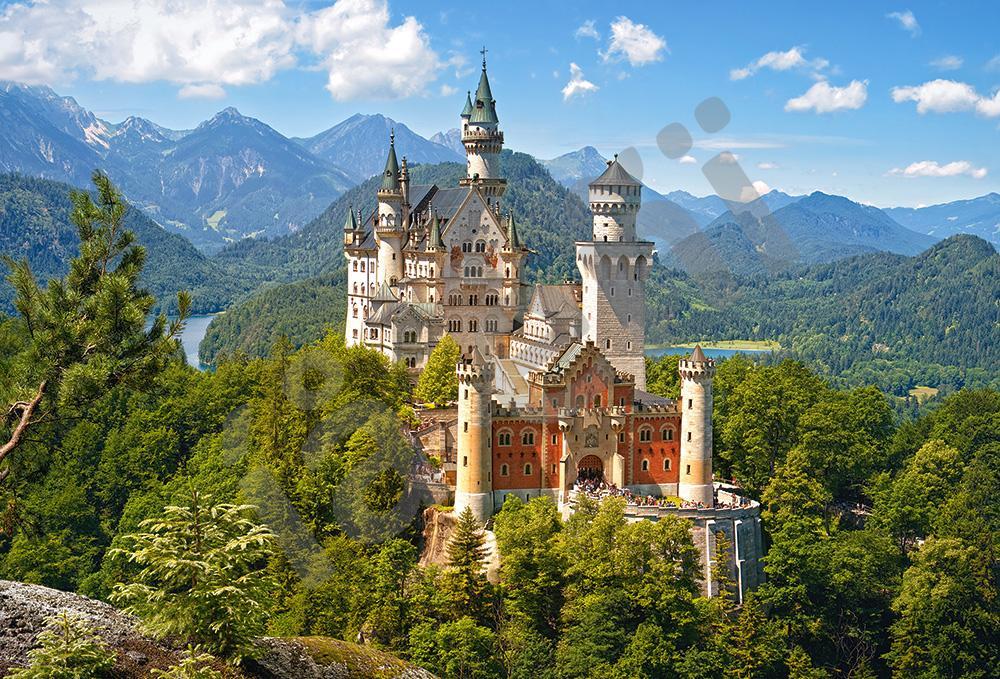 Пазли Замок Нойшванштайн, Німеччина на 500 елементів, фото 1