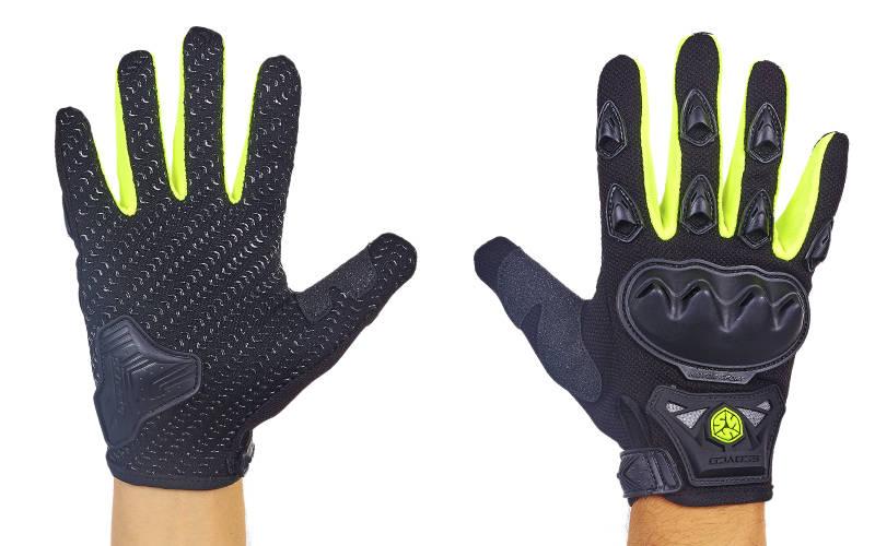 Мотоперчатки SCOYCO MC29 розмір M-XL (гума) кольору в асортименті