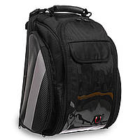 Мотосумка (1 кофр) на бак YA6 (PL, р-р 39х30х27 см, чорний)