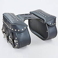 Мотосумка (2 кофра) H20 (PVC, р-р 56*32*20 см, чорний)