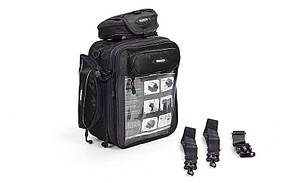 Мотосумка на бак SCOYCO MB09 на магнітах (PL, р-р 32х37х20 см, чорний, червоний)