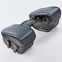 Мотосумка (2 кофра) H01-2 (PVC, р-р 49*31*15 см, чорний)