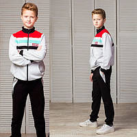 Спортивный костюм для мальчика Joiks 175 серый 122-140