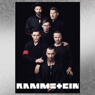 Плакат А3 Rammstein 21