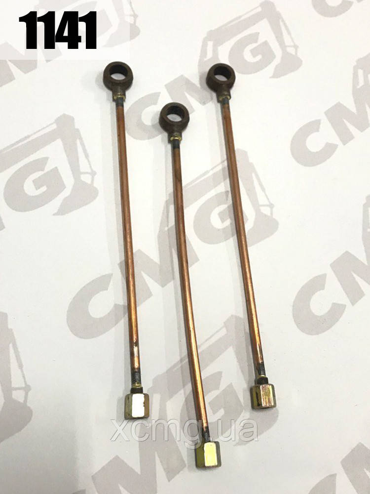 Трубка гальмівна ZL50.12.10 / 25см фронтального навантажувача ZL50G, фото 1