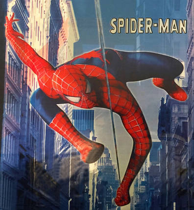 Скатертина дитяча "Спайдермен" 180*110 см, фото 2