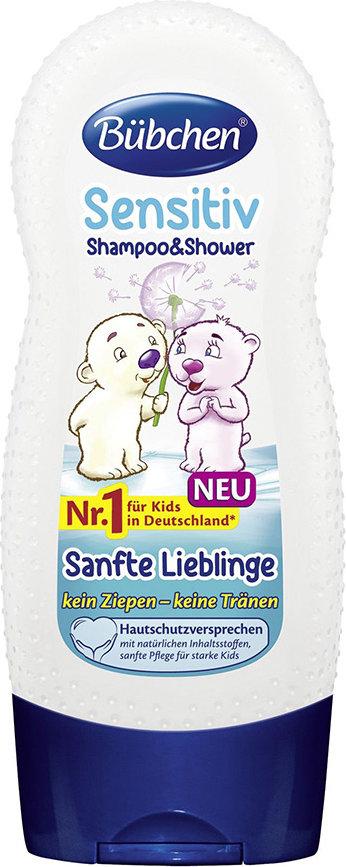 Шампунь Bubchen 230мл Лагідний і Ніжний для чутливої шкіри - фото 1 - id-p1156799255