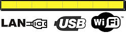 Бігуща строка  16х256см. (табло, екран) жовта світлодіодна