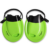 Ласти для браса MadWave Positive Drive M074101 (гума, р-р 35-41, чорний-салатовий)