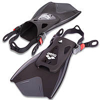 Ласти тренувальні з відкритою п'ятою ARENA FITNESS FIN AR-1E354-55 (розмір 33-44, чорний)