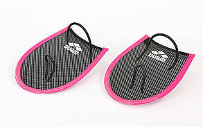 Лопатки для плавання гребні ARENA AR-1E554 FLEX PADDLES (поліестер, силікон, сталь, кольори в асортименті)