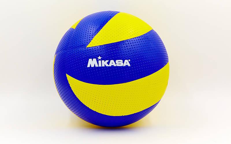 Мяч волейбольный Клееный PVC MIK VB-4515 MVA-300 (PVC, №5, 5 сл., клееный) - фото 1 - id-p1163063628
