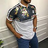 Чоловіча футболка Sik Silk M079 різнобарвна, фото 2