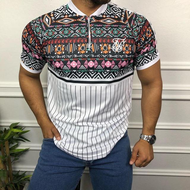 Мужская футболка Sik Silk Мужская футболка Sik Silk