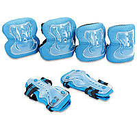 Захист дитячий наколінники, налокітники, рукавички Zelart SK-4679 LUX (р-р S-M-3-12 років, кольору в асортименті)