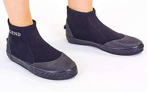 Черевики для дайвінгу LEGEND PL-DNS42 (5 мм неопрен, гума, розмір L-XL EU-40-45, RUS-40-44, чорний)