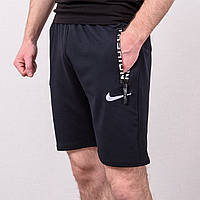 Чоловічі трикотажні шорти NIKE, темно-синього кольору