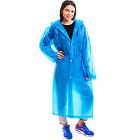 Дощовик для дорослих на кнопках багаторазовий C-1030 (EVA, кольори в асортименті)